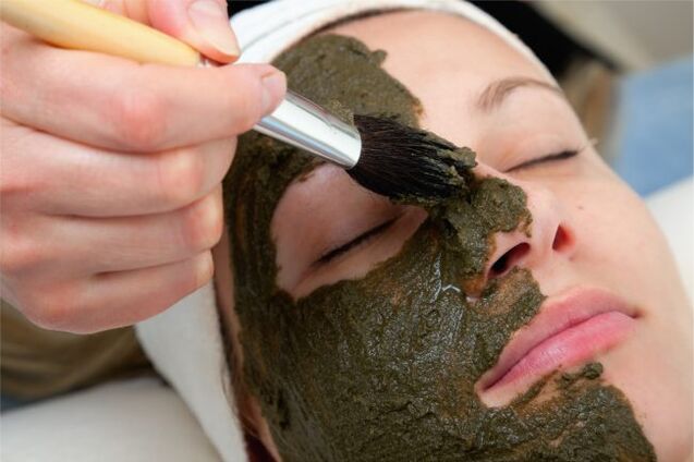 Seaweed mask for firmness and elasticity of the skin
